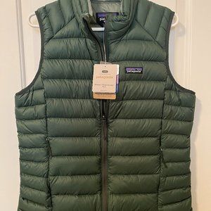 Patagonia Women's Down Sweater Vest - Pinyon Green - Size L